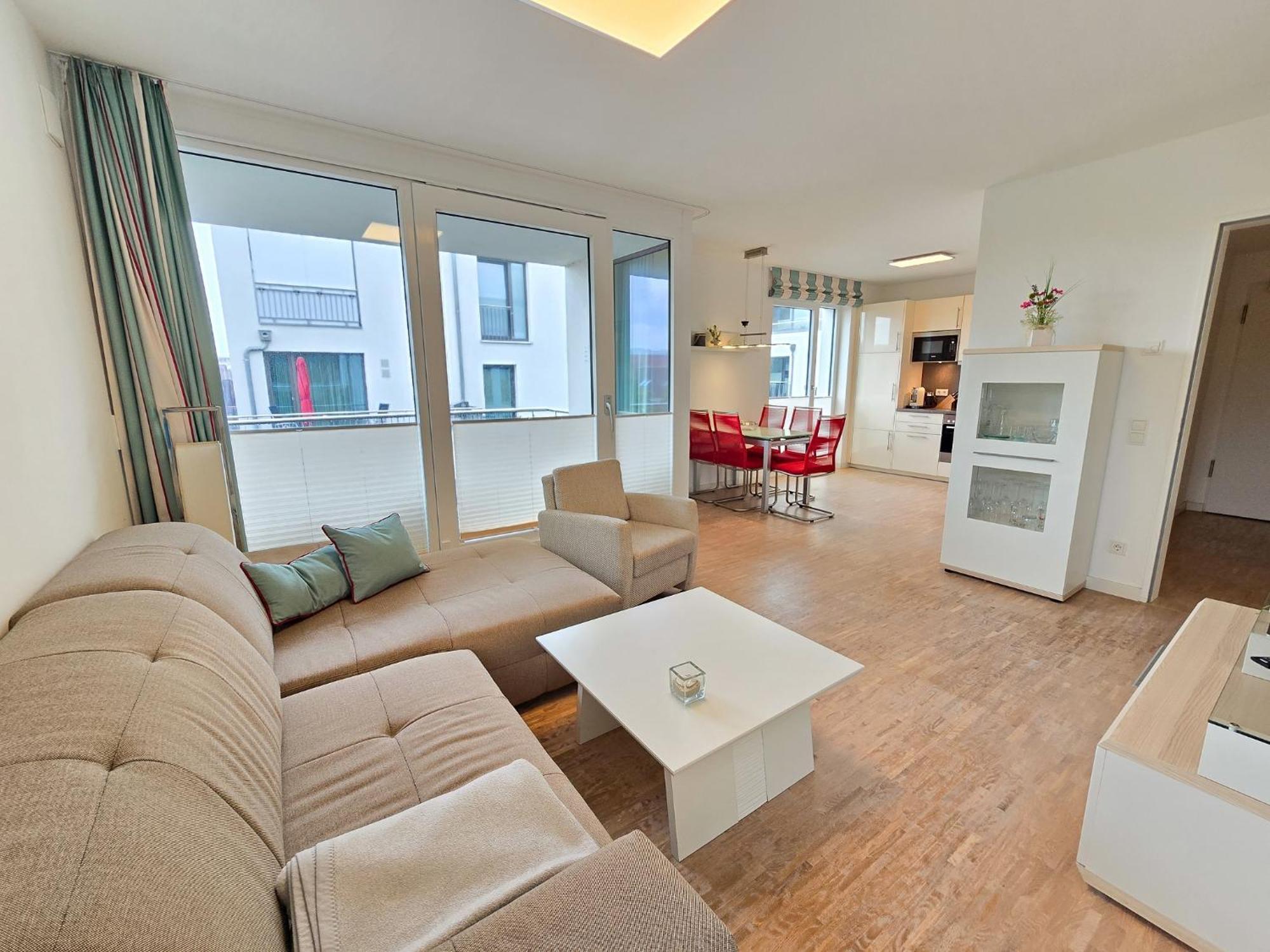 Strandvillen Binz - Ferienwohnung Mit 1 Schlafzimmer Und Balkon Dr-421 Bagian luar foto